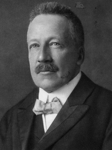 Portrait von Viktor Mataja: Viktor Mataja, Wienbibliothek im Rathaus (1915)